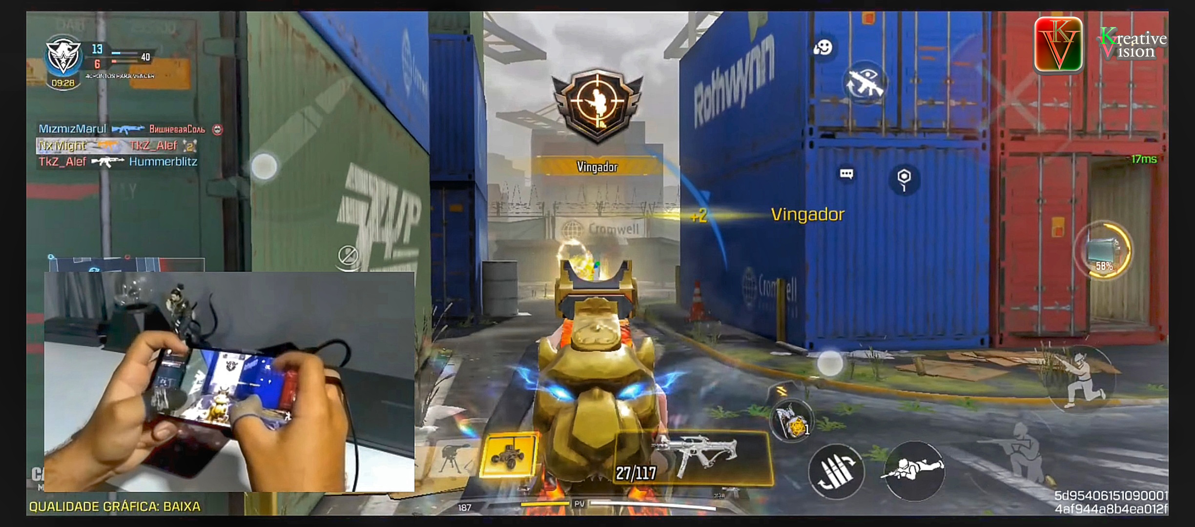 Imagem 2 do Coach em ação